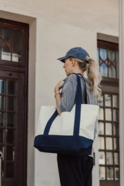 SHOP LOCAL AWARE™ taška z recyklovanej bavlny, 350 GSM - XD Xclusive