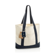 SHOP LOCAL AWARE™ recyklovaná bavlnená taška tote s gramážou - XD Xclusive