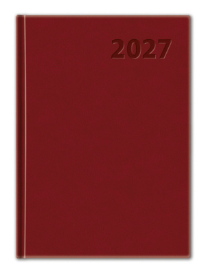 Denný diár Manager 2027 - bordový