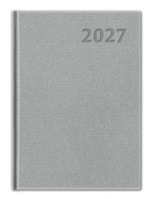 Denný diár Manager 2027 - strieborný