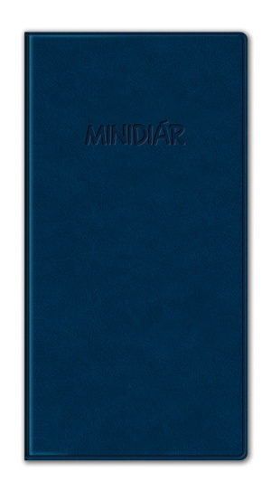 Minidiár mesačný 2027 - modrý