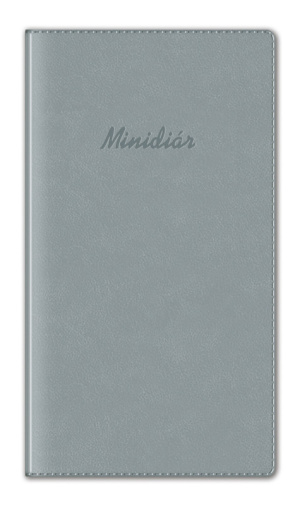 Minidiár týždenný 2027 - sivý
