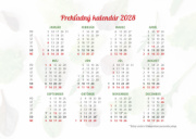Nástenný kalendár GAZDINKA 2027