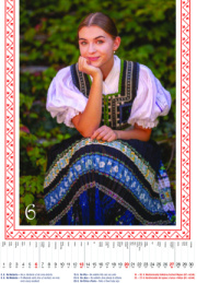 Nástenný kalendár SLOVENSKÝ FOLKLÓR 2027