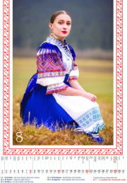 Nástenný kalendár SLOVENSKÝ FOLKLÓR 2027