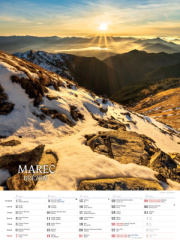 Nástenný kalendár TATRY 2027