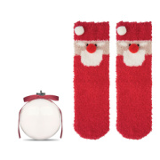 Vianočné ponožky Santa v guli SNUG M