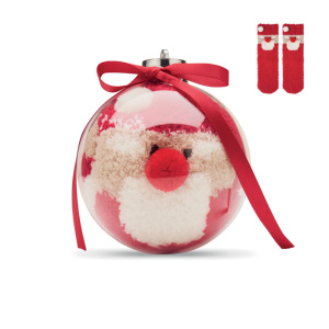 Vianočné ponožky Santa v guli SNUG M