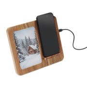 15W nabíjačka a fotorámik FINWOOD