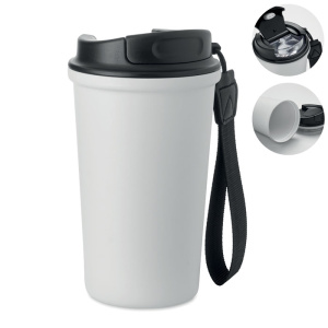 Recyklovaný termohrnček NAKANO, 400 ml