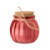 Sviečka z rastlinného vosku PUMPKIN, farba - červená