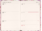 NOTIQUE Weekly Purse size planner Dream Catcher 2027, 9,8 x 14,5 cm