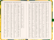 NOTIQUE Planbook diár/notes Citróny 2027, 13 x 21 cm