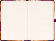 NOTIQUE Planbook planner/notebook Vintage Flowers 2027, 13 x 21 cm