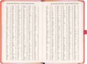 NOTIQUE Planbook diár/notes Korál 2027, 13 x 21 cm