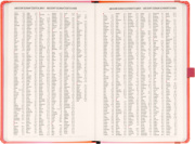 NOTIQUE Planbook diár/notes Korál 2027, 13 x 21 cm