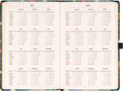 NOTIQUE Planbook planner/notebook Harry Potter –  Hogwarts Express 2027, 13 x 21 cm