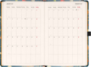 NOTIQUE Planbook planner/notebook Harry Potter –  Hogwarts Express 2027, 13 x 21 cm