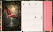 NOTIQUE Magnetic weekly planner Flamingo 2027, 11 x 16 cm