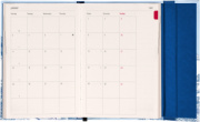 NOTIQUE Magnetic weekly planner Villa 2027, 11 x 16 cm