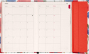 NOTIQUE Magnetic weekly planner Poppies 2027, 11 x 16 cm