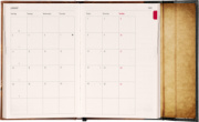 NOTIQUE Magnetic weekly planner Harry Potter – Deathly Hallows 2027, 11 x 16 cm
