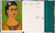 NOTIQUE Týždenný magnetický diár Frida Kahlo 2027, 11 x 16 cm