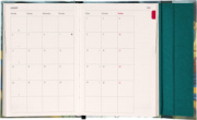 NOTIQUE Magnetic weekly planner Frida Kahlo 2027, 11 x 16 cm