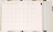 NOTIQUE Magnetic weekly planner Michelangelo 2027, 11 x 16 cm