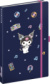NOTIQUE Notes Kuromi, linajkovaný, 13 x 21 cm