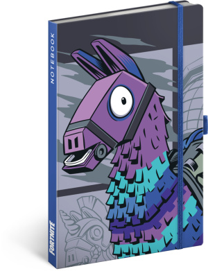 NOTIQUE Notes Fortnite – Llama, linajkovaný, 13 x 21 cm