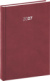 NOTIQUE Denný diár Balakon 2027, bordový, 15 x 21 cm, farba - bordová