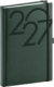 NOTIQUE Denný diár Ajax 2027, zelený, 15 x 21 cm, farba - zelená