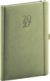 NOTIQUE Týždenný diár Diamante 2027, olivový, 15 x 21 cm, farba - olivová