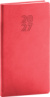 NOTIQUE Vreckový diár Aprint 2027, červený, 9 x 15,5 cm, farba - červená