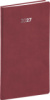 NOTIQUE Vreckový diár Balakon 2027, bordový, 9 x 15,5 cm, farba - bordová