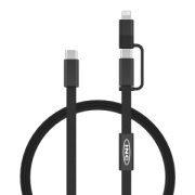 Arc RCS 60W 120 cm 2 v 1 rýchlonabíjací kábel - XD Xclusive