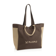 BEAU AWARE™ všestr. shopper taška z 400 gsm recykl. plátna - XD Xclusive