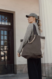 BEAU AWARE™ všestr. shopper taška z 400 gsm recykl. plátna - XD Xclusive