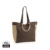 BEAU AWARE™ všestr. shopper taška z 400 gsm recykl. plátna - XD Xclusive, farba - hnedá
