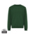 IQONIQ Toria Unisex mikina s okrúhl. výstrihom z rec. bavlny - Iqoniq, farba - forest green, veľkosť - XS