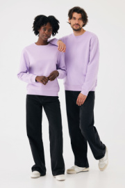 IQONIQ Toria Unisex mikina s okrúhl. výstrihom z rec. bavlny - Iqoniq