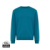 IQONIQ Toria Unisex mikina s okrúhl. výstrihom z rec. bavlny - Iqoniq, farba - dark teal, veľkosť - L