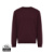IQONIQ Toria Unisex mikina s okrúhl. výstrihom z rec. bavlny - Iqoniq, farba - merlot, veľkosť - L