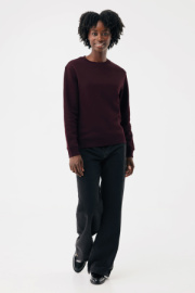 IQONIQ Toria Unisex mikina s okrúhl. výstrihom z rec. bavlny - Iqoniq