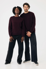 IQONIQ Toria Unisex mikina s okrúhl. výstrihom z rec. bavlny - Iqoniq