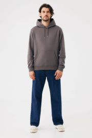 IQONIQ Joshua Unisex mikina s kapucňou z rec. bavlny - Iqoniq