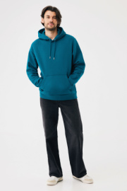 IQONIQ Joshua Unisex mikina s kapucňou z rec. bavlny - Iqoniq