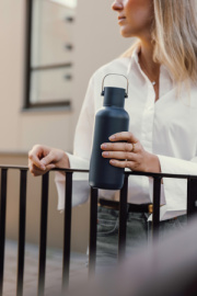 VINGA Cael RCS nerezová fľaša so slamkou 600 ml - Vinga