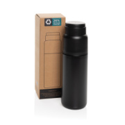 Thermocup RCS termosku z recykl. materiálov s pohárom 500ml - XD Collection